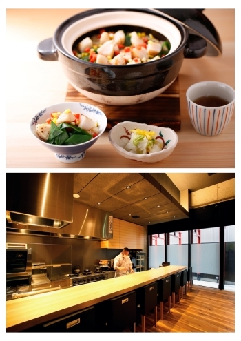 野菜は京都京北地域の旬のものを使用しています。「納屋町 はつ多」