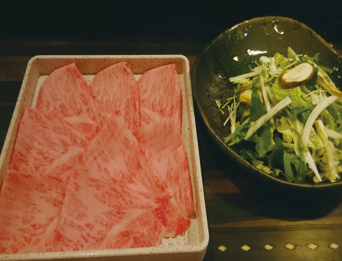 牛しゃぶorすき焼き