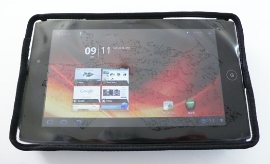 「★acer タブレット『ICONIA TAB A100』ソフトケースのご紹介！！専用ケースなのでとっても使いやすい(^^)♪」