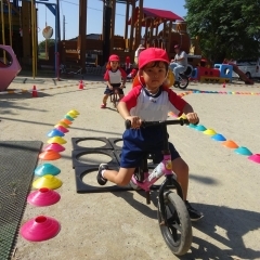 保育園・幼稚園での自転車教室