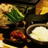 手稲区前田【焼肉さんじ】さんの冬のランチ限定!ぷりぷり・もつ鍋セット