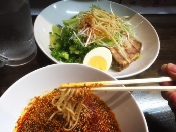 辛さが選べるつけ麺もおススメ！「山創」