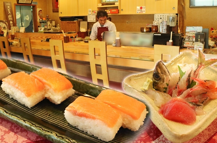 「味処真琴」自慢の「ますの寿司」「ちらし寿司」が味わえる寿司居酒屋です