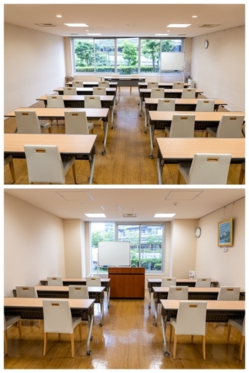 （上）会議室1
（下）会議室2「東京海員会館」