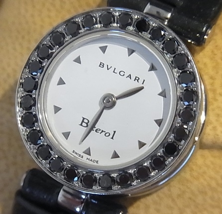 「ブルガリ B-ZERO1 ブラックダイヤ BZ-22S レディース 腕時計 高価買取」