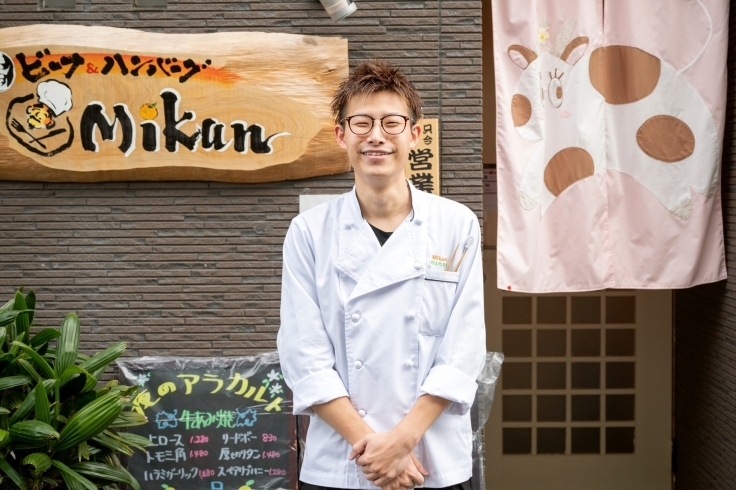 「Kitchen Mikan」長岡京市にハンバーグと炭焼ステーキのお店がニューオープン！