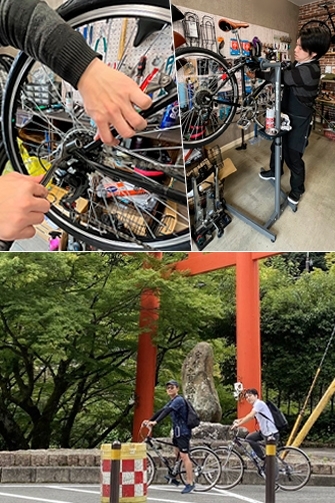 自転車屋さんが提供する新感覚サイクリングツアー発信中！「Fun Cycling 京都」