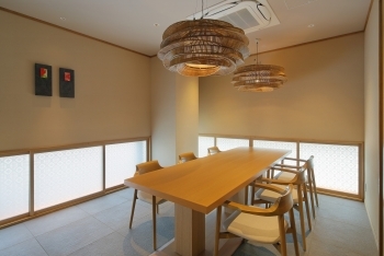 完全個室の割烹料理。ビジネスやお祝いの席にも「S CUBE HOTEL by SHIROYAMA 」