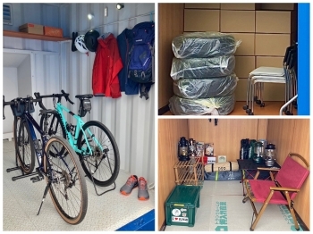 趣味の自転車やキャンプ、釣り用品などの収納に「MONOGARE 苫小牧店」