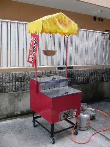 「これであなたもプロの焼き芋屋さん！ダスキンレントオール枚方ステーションで焼き芋器をレンタルしています！」