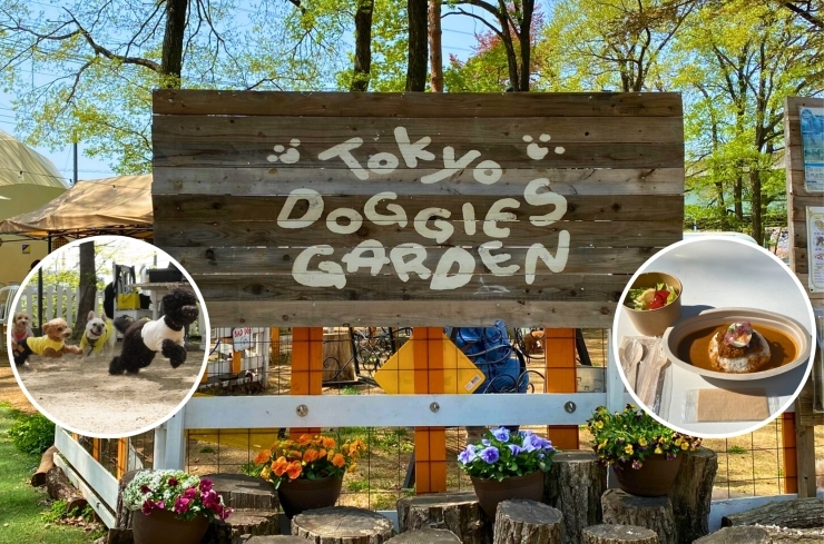 「Tokyo DOGGIES GARDEN」愛犬と共にバーベキュー・カフェ・イベントを楽しめる施設です