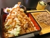 鳥天重とあったか稲庭うどん
