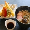 天ぷらうどん(又は、そば) ¥1,000(¥1,050)