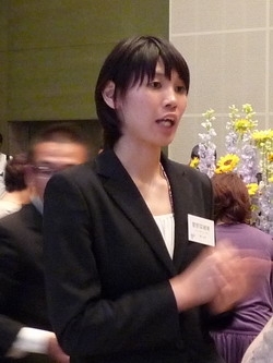 菅野菜緒美選手<br>