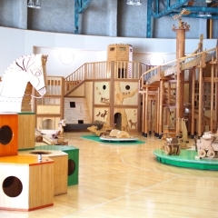 木のおもちゃ文化を伝える夢の空間　森の美術館「木夢」