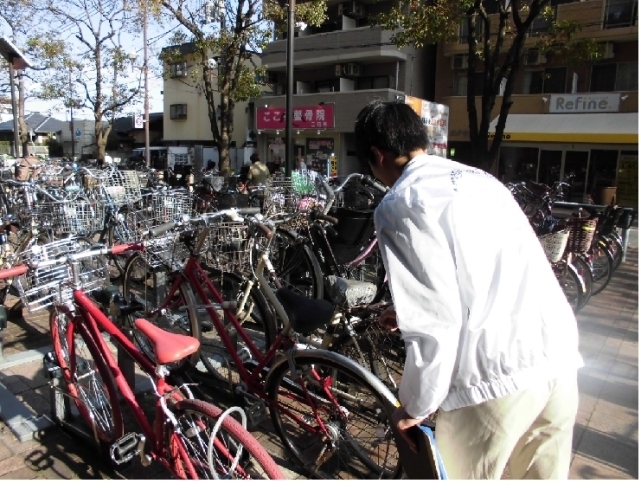 「自転車盗難防止フィールドワーク」