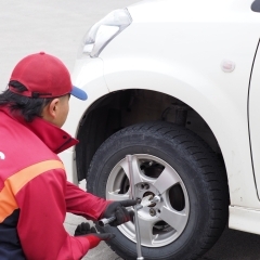 軽自動車タイヤ交換