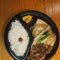 すきやき弁当(生卵付き)