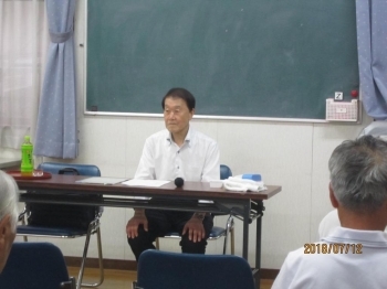 講師は埼玉県民生部防犯・交通安全課安全運転推進員　荒木様です。<br>荒木様は草加警察署の勤務経験<br>もあるそうです。<br>