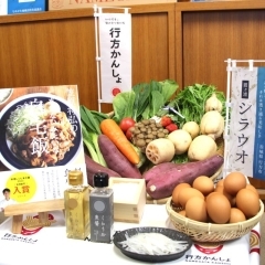 シラウオ魚醤販売記念「行方市長×笠原シェフ」公開会談が開催されました