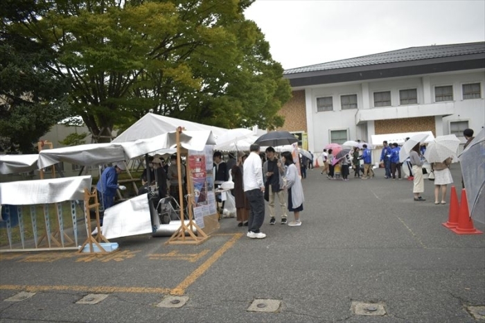 出店エリアの様子