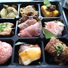 お花見松花堂弁当