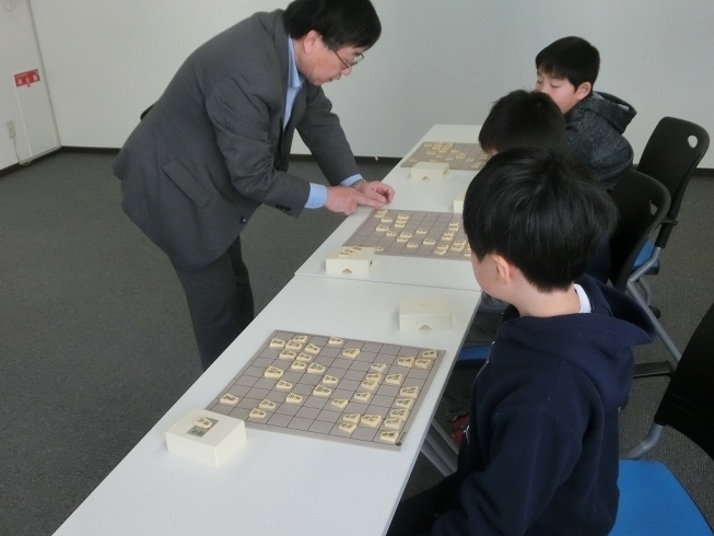 行方市コテラス指導対局「行方市コテラス　子供将棋教室を、再開しました。」