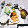 ミックスフライ定食