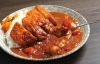 道の駅「あずの里いちはら」のカツカレー