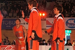 石田選手の名前がコールされると、一段と大きな拍手が送られました。