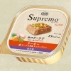 シュプレモ カロリーケア ターキー成犬用トレイ 100g