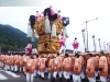 2024年10月17日撮影|中筋太鼓台(山根グラウンド統一寄せ)