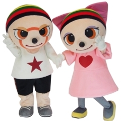 トップくんとウィンちゃん