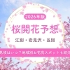 【2026年版】江別・岩見沢・当別の桜開花予想|見頃はいつ?地域別お花見スポットも紹介
