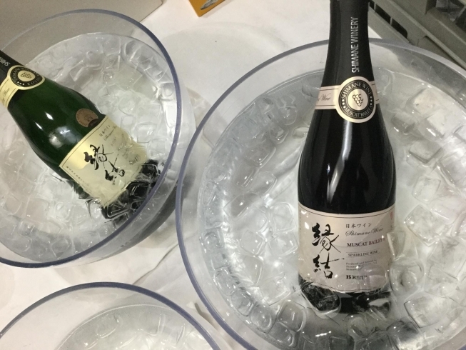 島根ワイナリー様のワイン「和飲会、昨日開催でした(°▽°)♪」