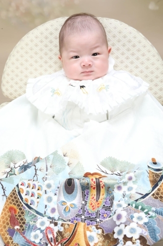 「COCOユニオンで　赤ちゃん　家族写真を　753ドレスでも　スタジオパック　」