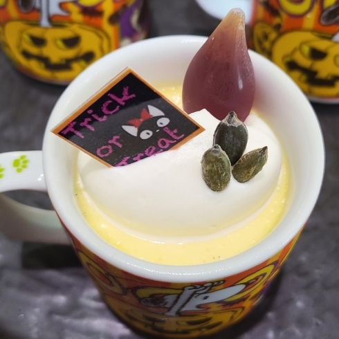 「☆かぼちゃプリン☆ 北海道産のえびすかぼちゃを使った、やさしいプリン。」