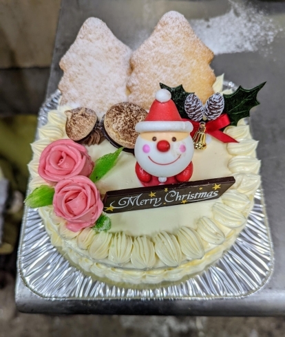 バタークリーム5号「クリスマスケーキ」