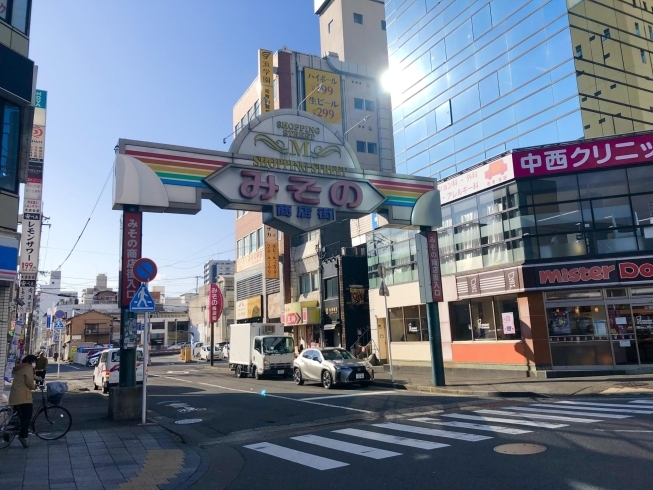 みその商店街を通って行きます「まち歩きで和歌山市の魅力再発見！」