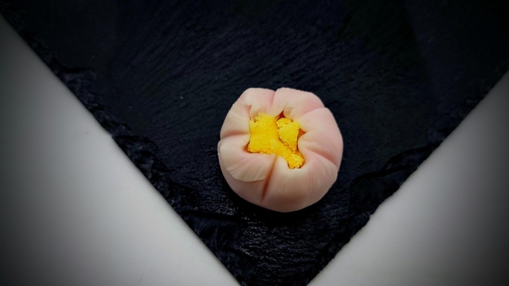 桃の花「ひな祭り　の和菓子【もみじや　鴻巣市　和菓子】」