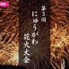 【2024年夏|西条市】第3回にゅうがわ花火大会