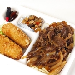 クリームコロッケ・焼肉弁当