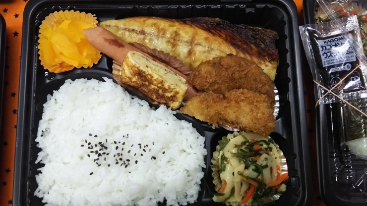 塩サバ弁当「特製赤魚の煮つけ！」