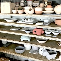 「現代陶芸工房・梟窯」制作の創作陶器・花器