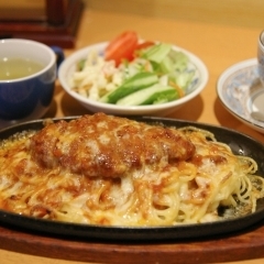 西区琴似【カフェ北都館(ほくとかん)ギャラリー】さんのゴールデンスパゲッティ