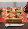 こちらは食卓に並べたイメージです「新年の食卓を彩る、やまねの特製「お正月バラ寿司」ご予約承り中! 」