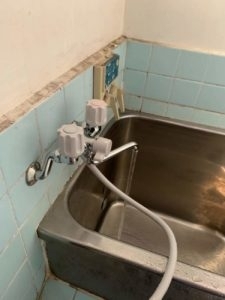 施工後「寝屋川市　S様邸　浴室水栓交換工事」