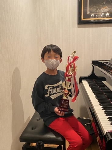 「ピアノコンペティション最優秀賞受賞（伊奈町 ピアノ  教室)」