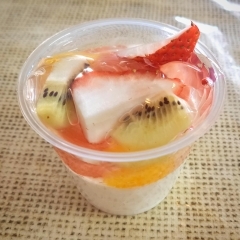 フルーツ杏仁🍊