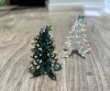 ちょこんと可愛いタティングレースのクリスマスツリー「和歌山市のニットカフェで“手芸時間”を楽しもう!」